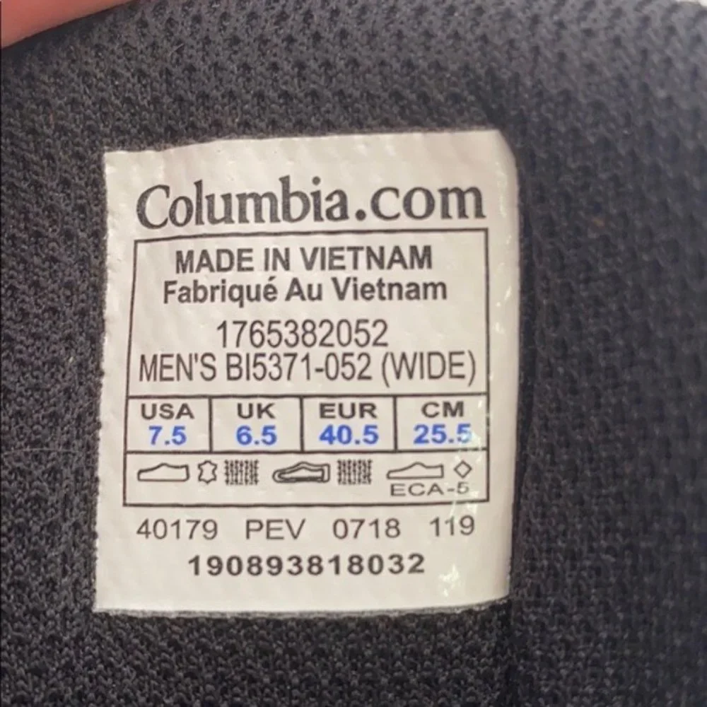 Columbia Unisx Gray Crestwood Mid Waterproof Hiking Boot
